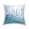Stupell Industries Maritime Outlined Sailboats Decorative Printed Throw Pillow Design by Val Rhodes, 18 x 7 x 18